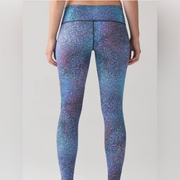 Lululemon Wunder Under Pant III (Full-On Luxtreme) Strive Multi Black – Size 4 - Picture 2 of 8